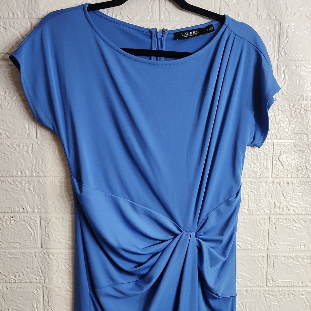 Ralph Lauren Black Label Blue Midi Dress - Picture 3 of 7